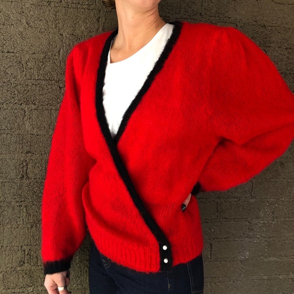 Vintage Michael Carrie Mohair Wool Sweater - Picture 7 of 13
